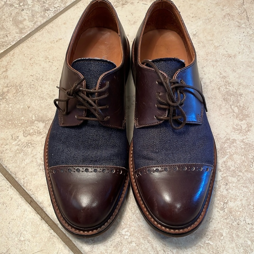 VERO CUOIO Mens 6 Brown Made in Italy 🇮🇹 Shoes